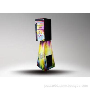 Free Standing Custom Cardboard Display For Retailing Shop /